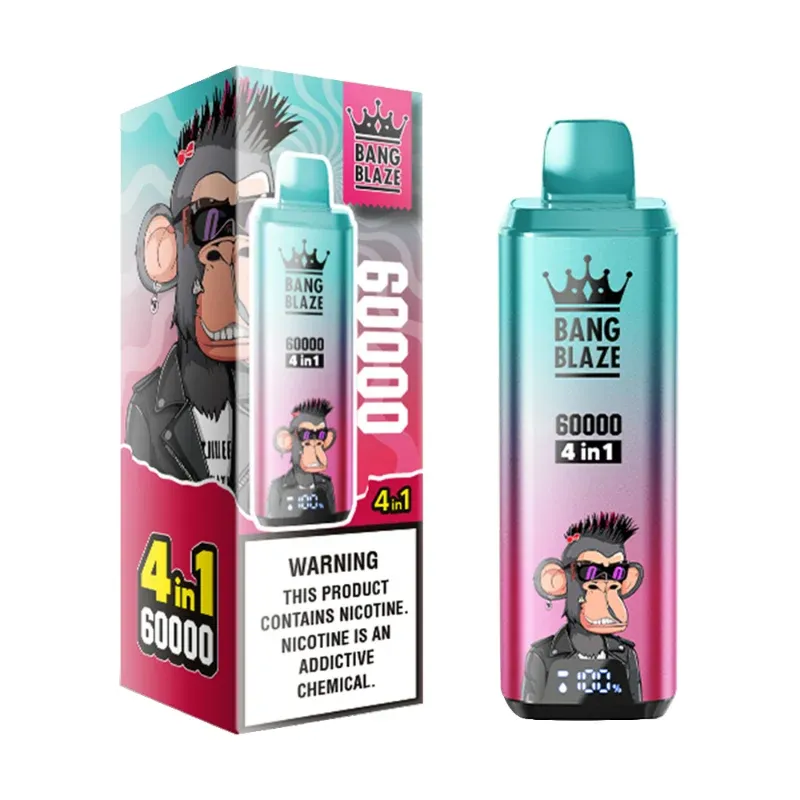 【国内発送】BANG Blaze 60K｜ストロベリーウォーターメロン・キウイパッショングアバ・マンゴーアイス・ウォーターメロンサワーピーチ
